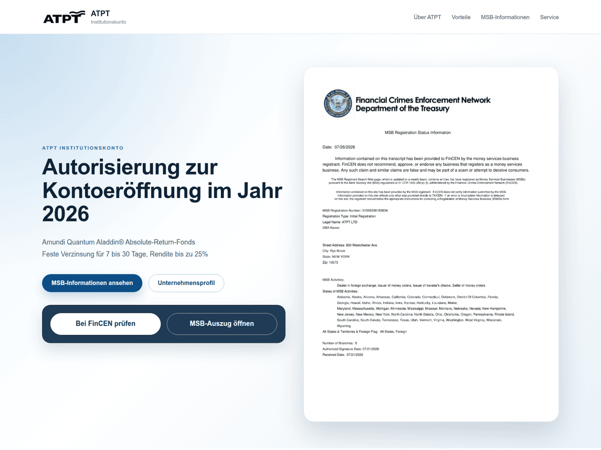Screenshot von Atptltd