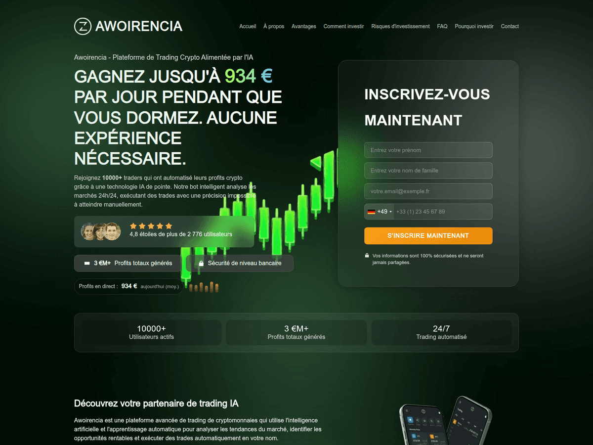 Screenshot von Awoirencia