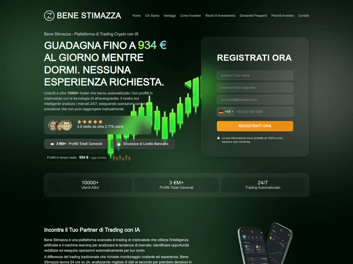 Screenshot von Benestimazza