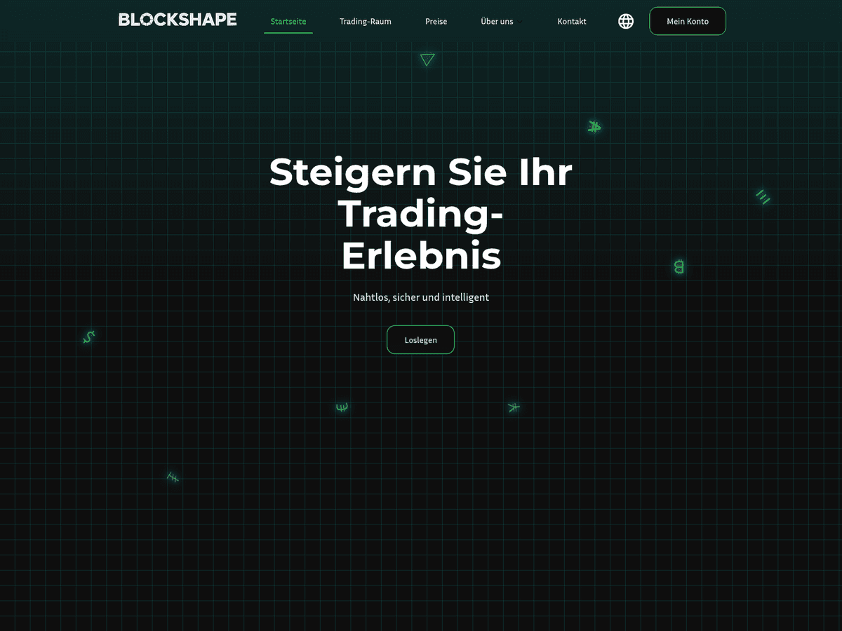 Screenshot von Blockshape