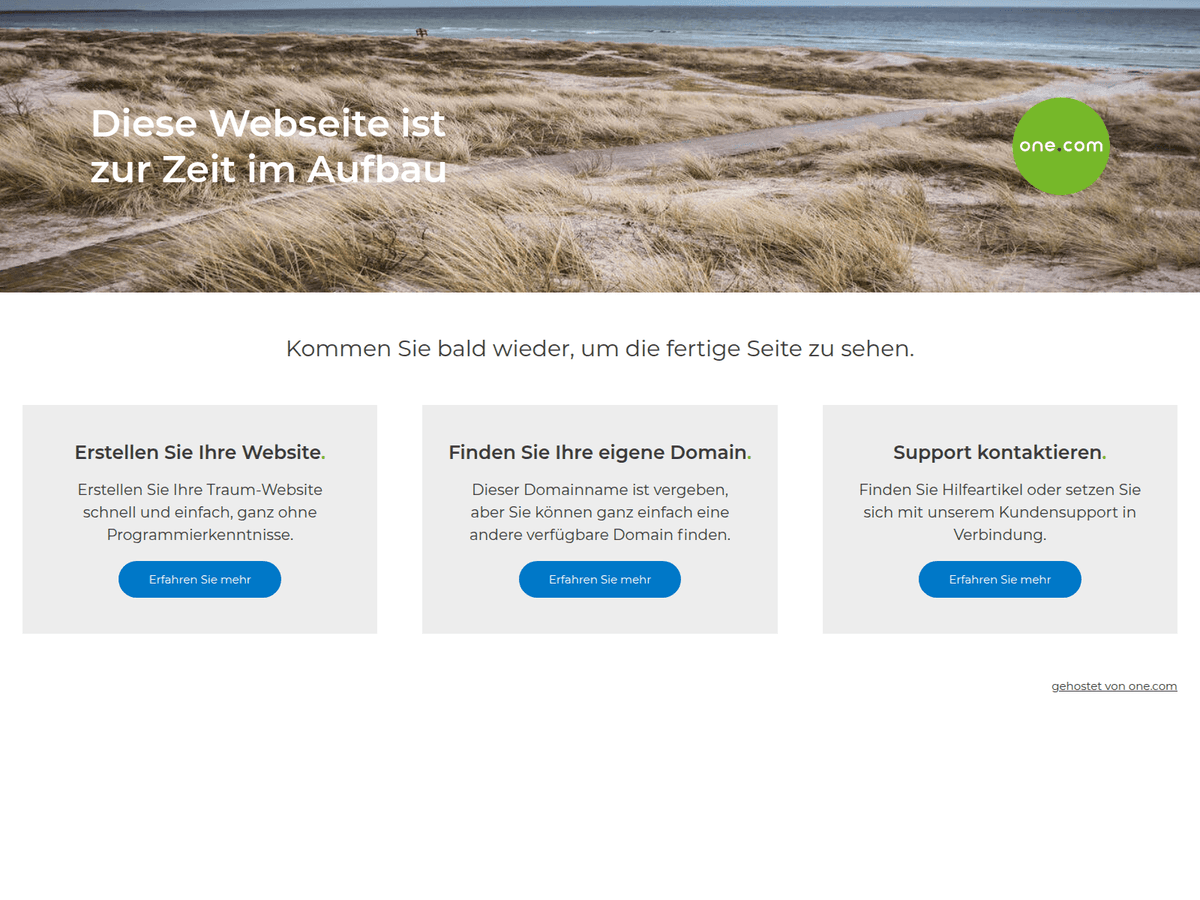 Screenshot der Webseite Bustefina Invest (bustefina-invest.ch)