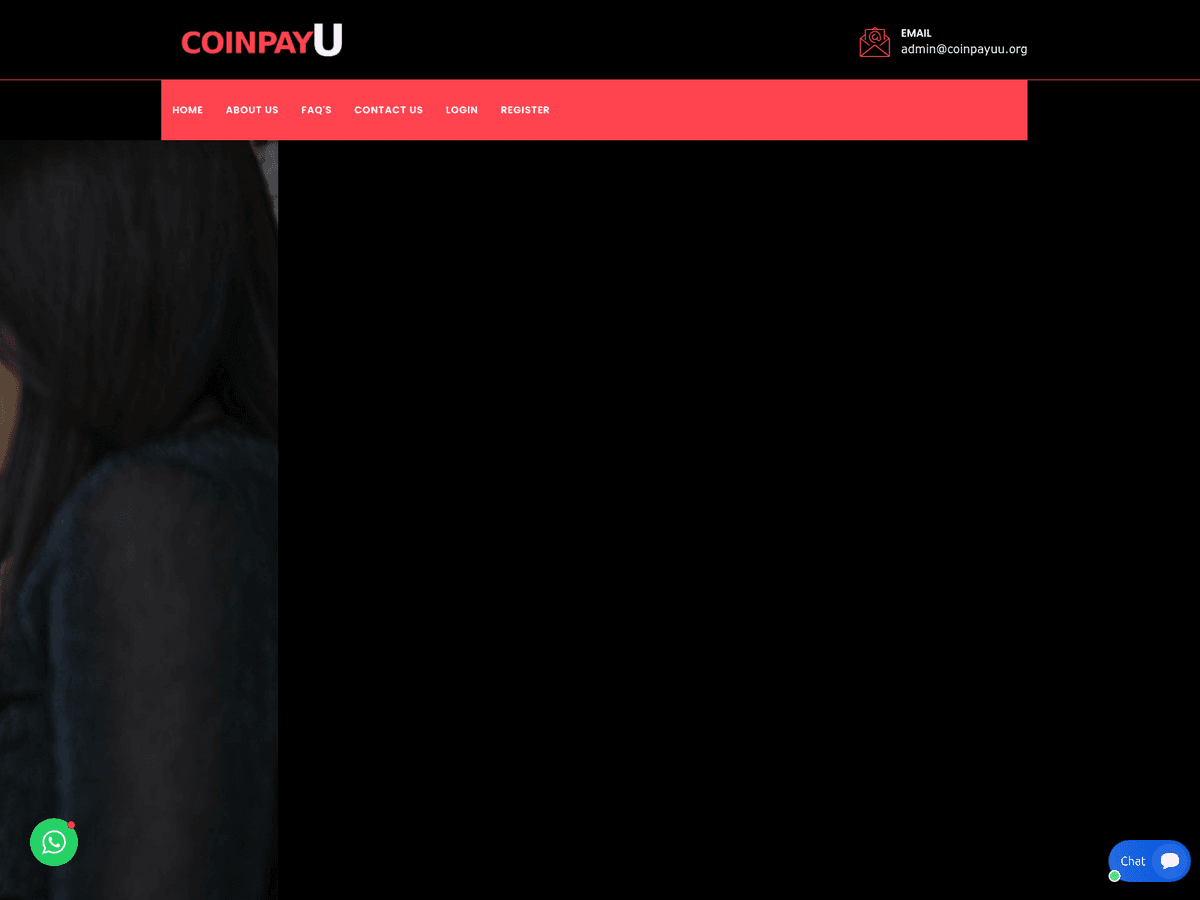 Screenshot der Webseite Coinpayuu (coinpayuu.org)