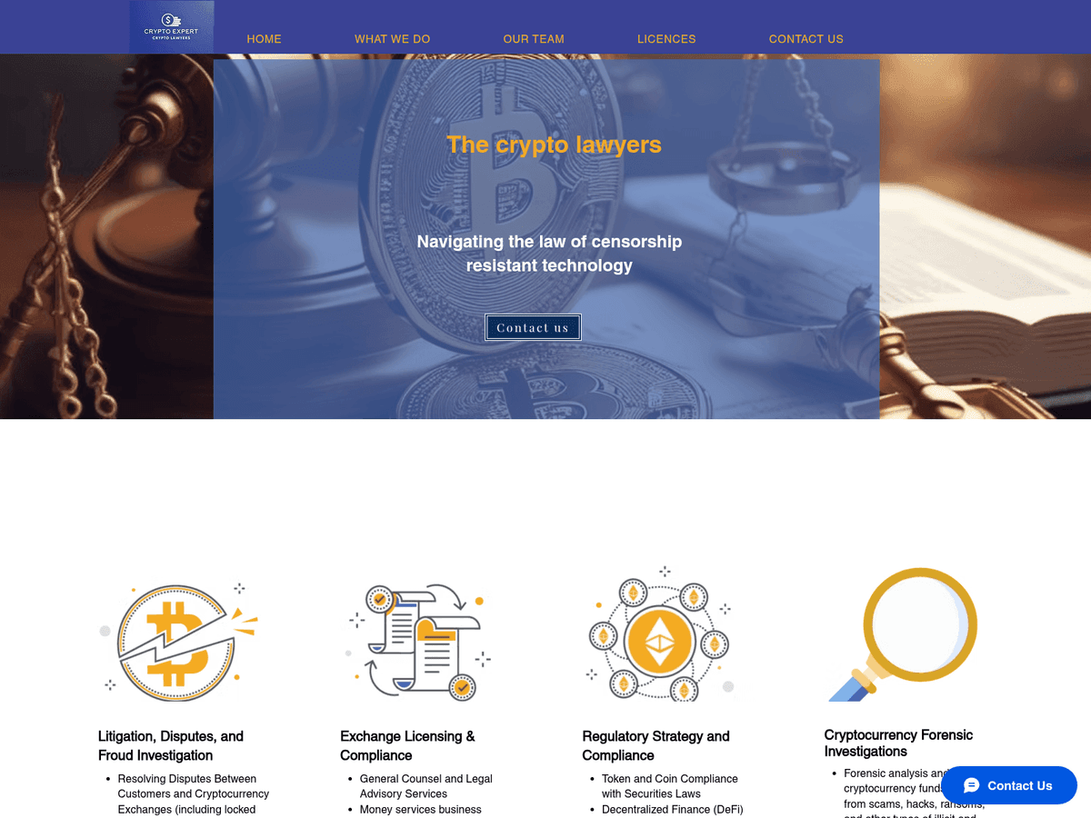 Screenshot von Currencycertified