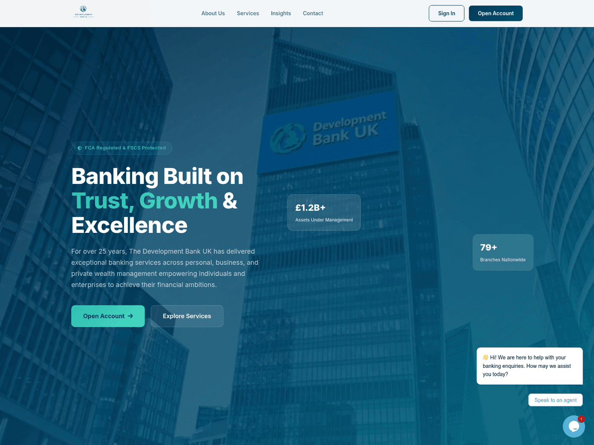 Screenshot von Devbankuk