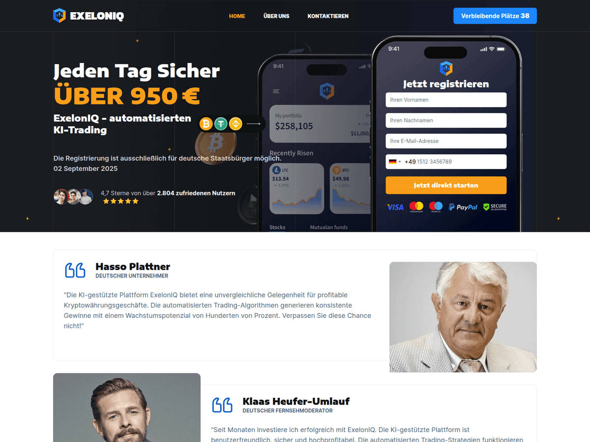 Screenshot von Exeloniq