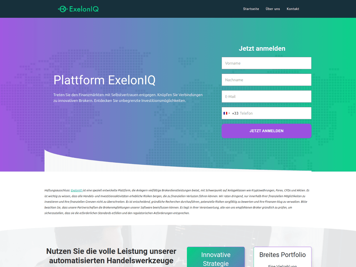 Screenshot von Exeloniq Hof