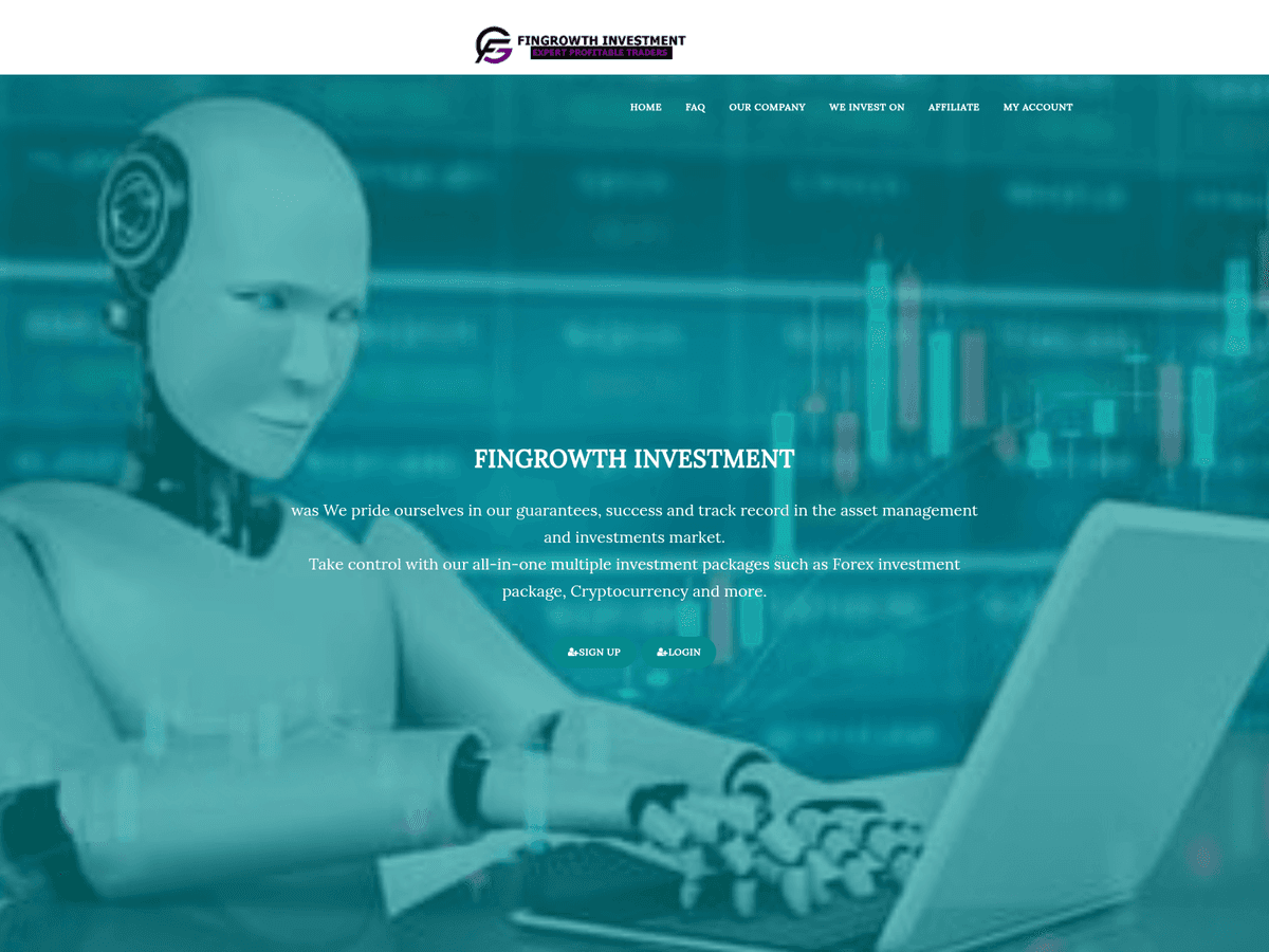 Screenshot von Fingrowthinvestments