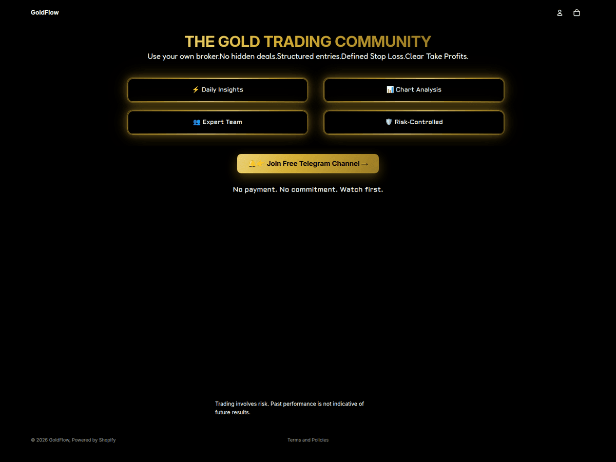 Screenshot von Myshopify