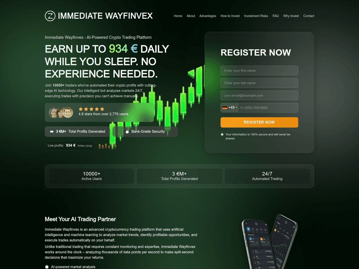 Screenshot der Webseite Immediatewayfinvex (immediatewayfinvex.org)