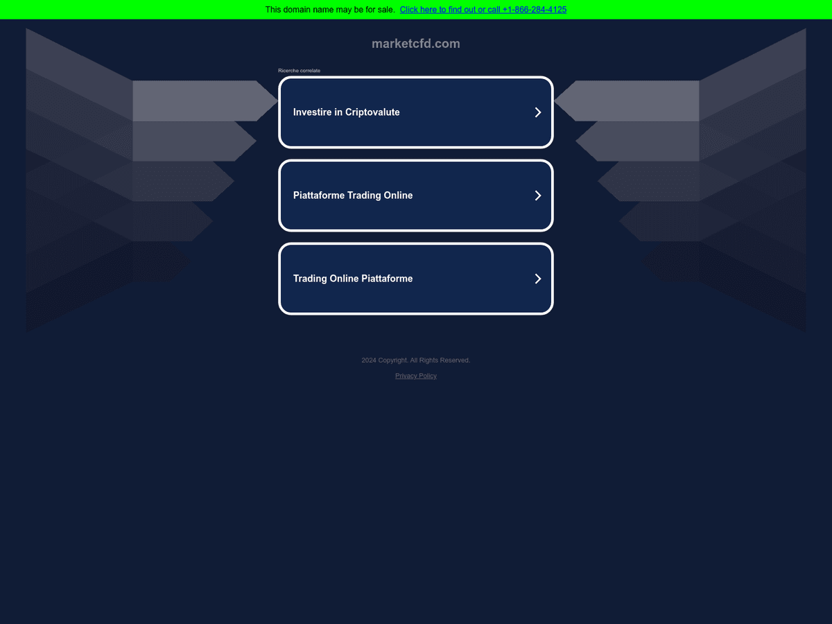 Screenshot von Marketcfd