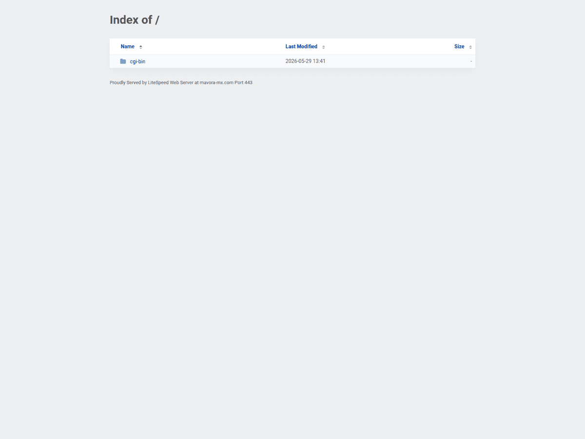 Screenshot von Mavora Mx