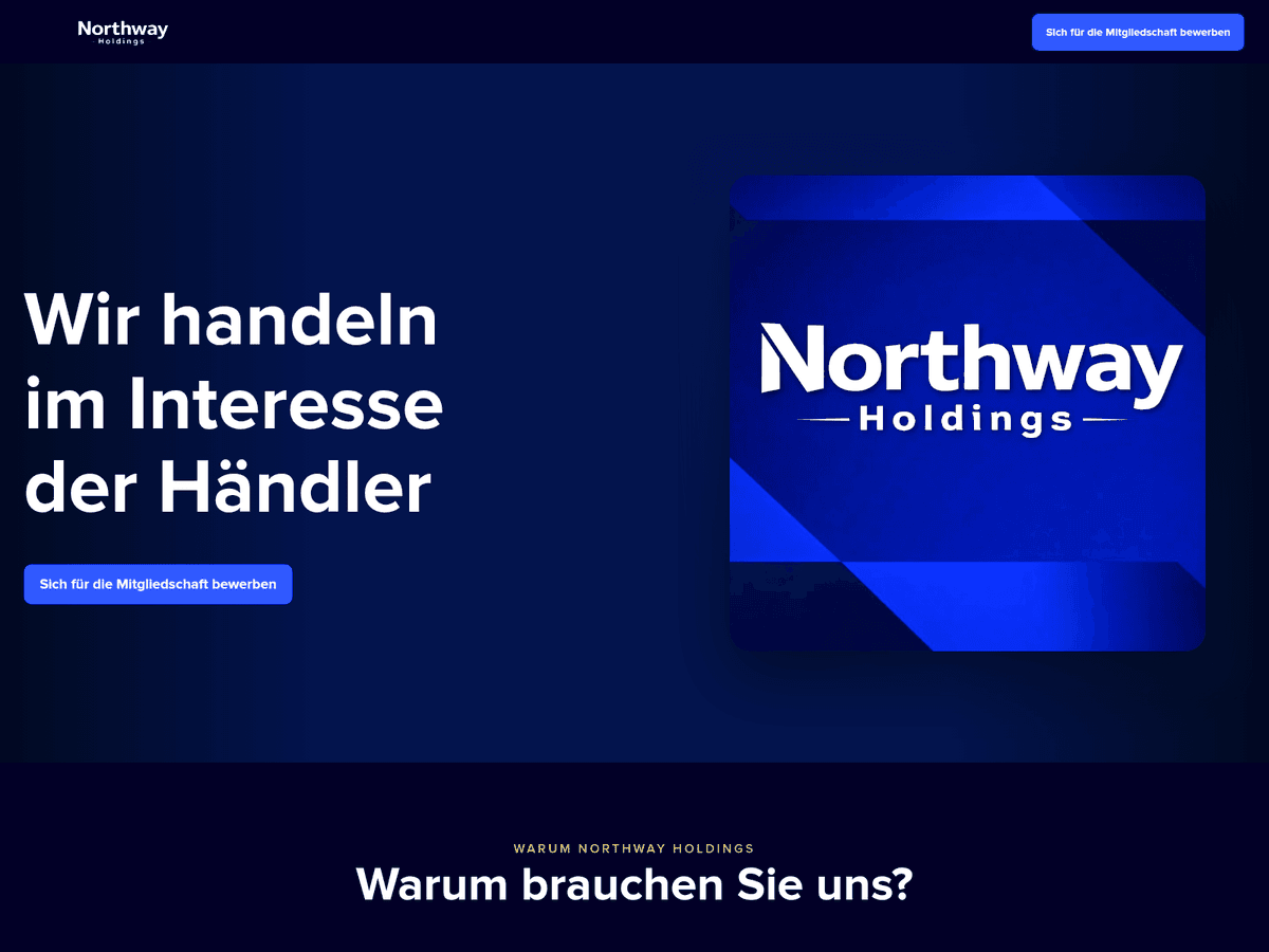 Screenshot von Northwayholdinge