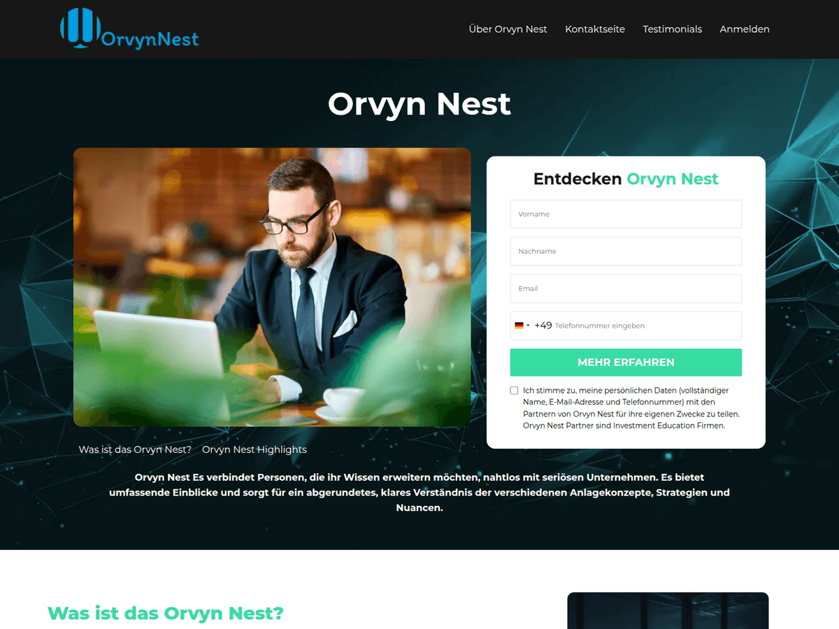 Screenshot von Orvynnest