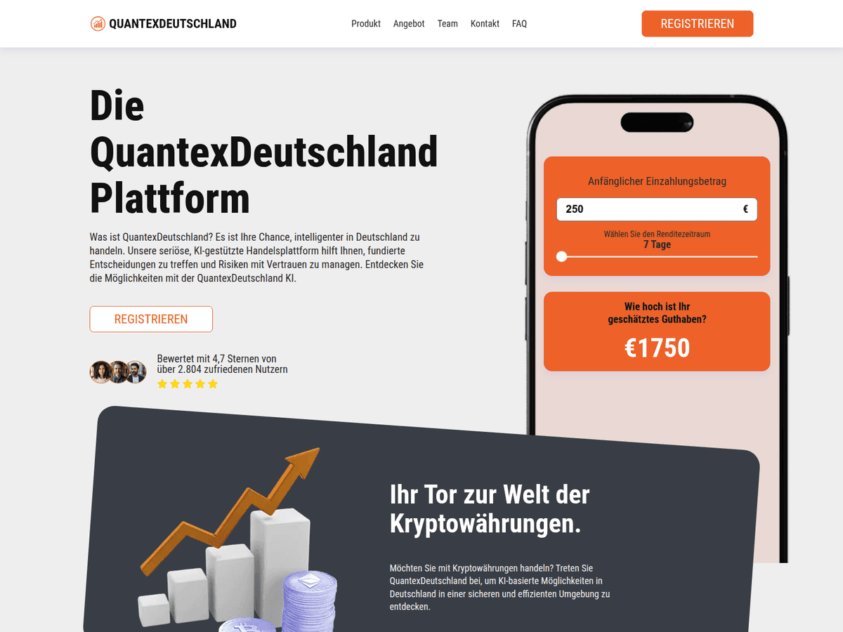 Screenshot von Quantexdeutschland