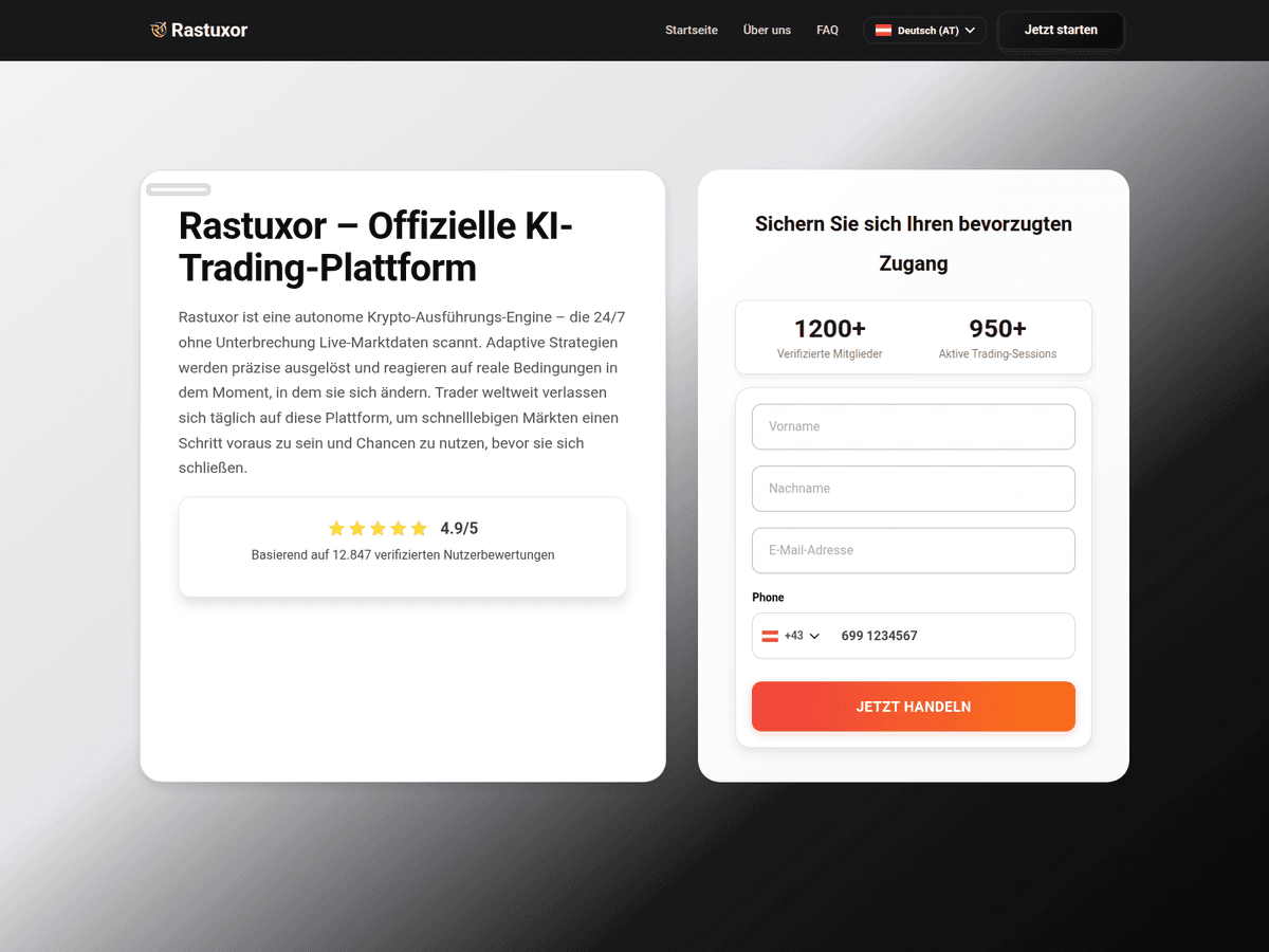 Screenshot von Rastuxor