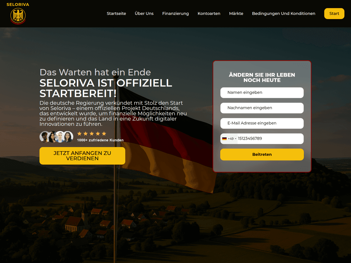 Screenshot von Seloriva