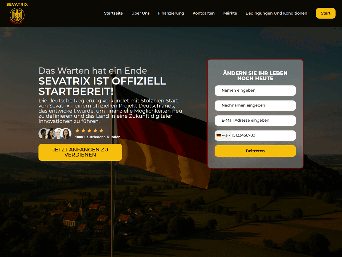 Screenshot von Sevatrix