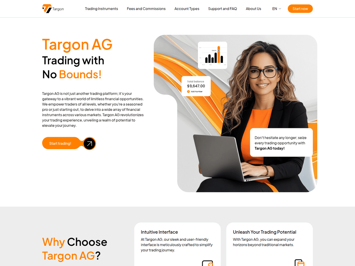 Screenshot von Targon
