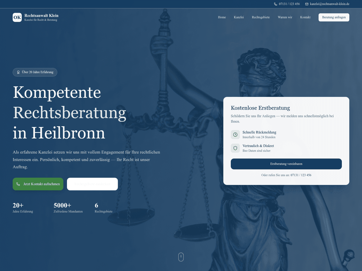 Screenshot der Webseite Thegermansherpa (thegermansherpa.com)