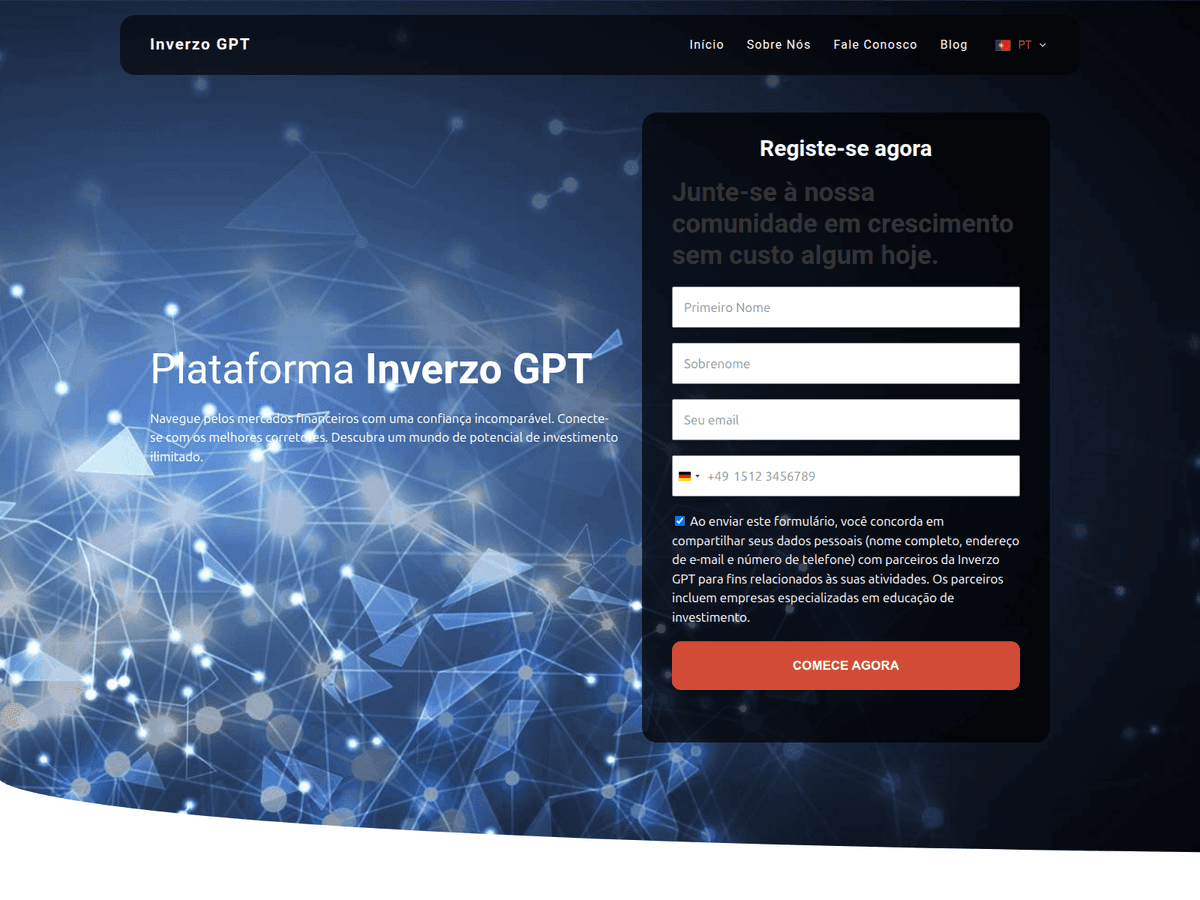 Screenshot von Theinverzogptapps