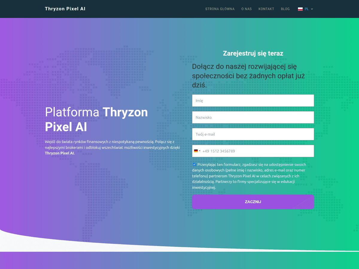 Screenshot von Thryzonpixel Ai