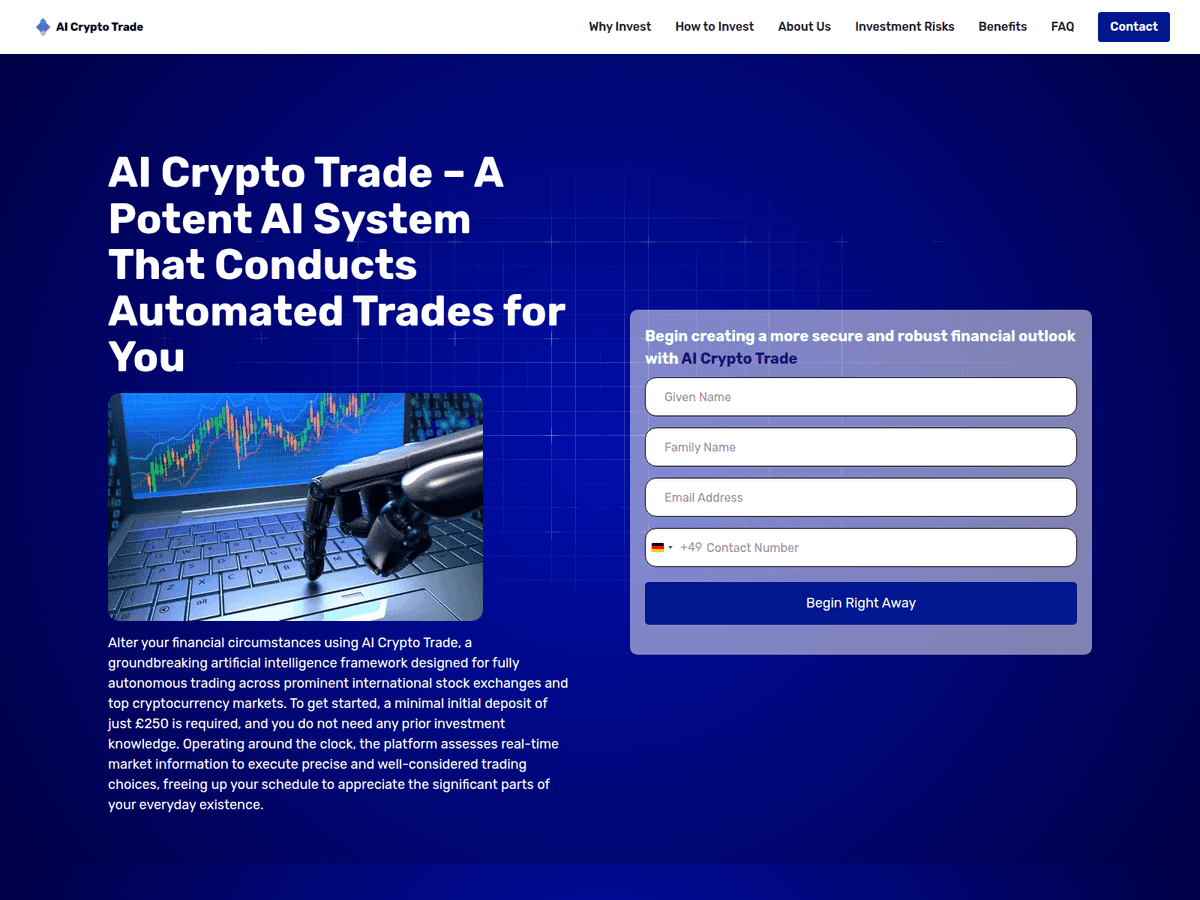 Screenshot von Uk Aicrypto