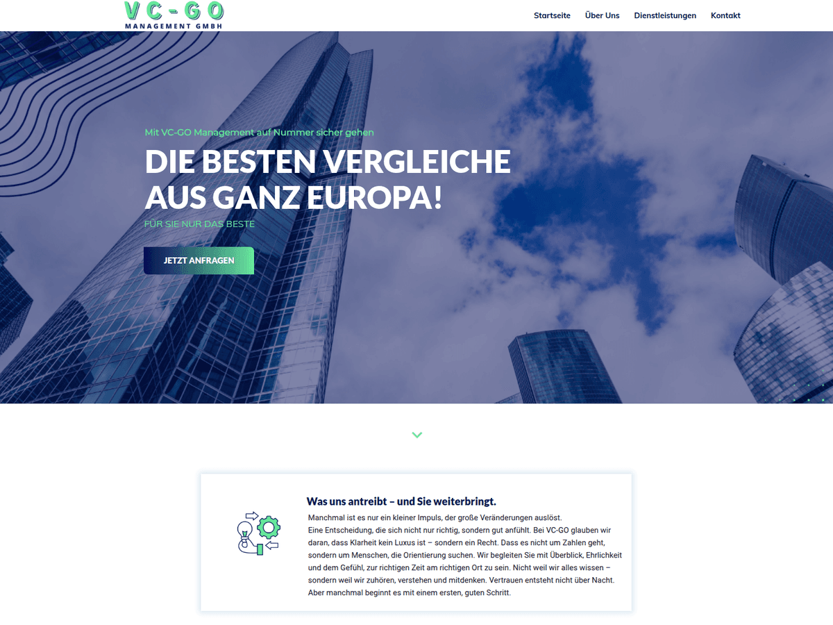 Screenshot von Vcgo Gmbh
