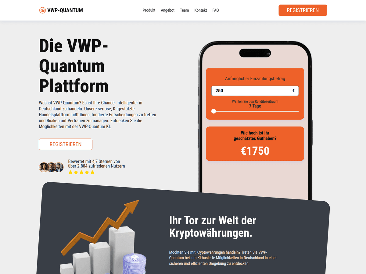 Screenshot von Vwpquantum