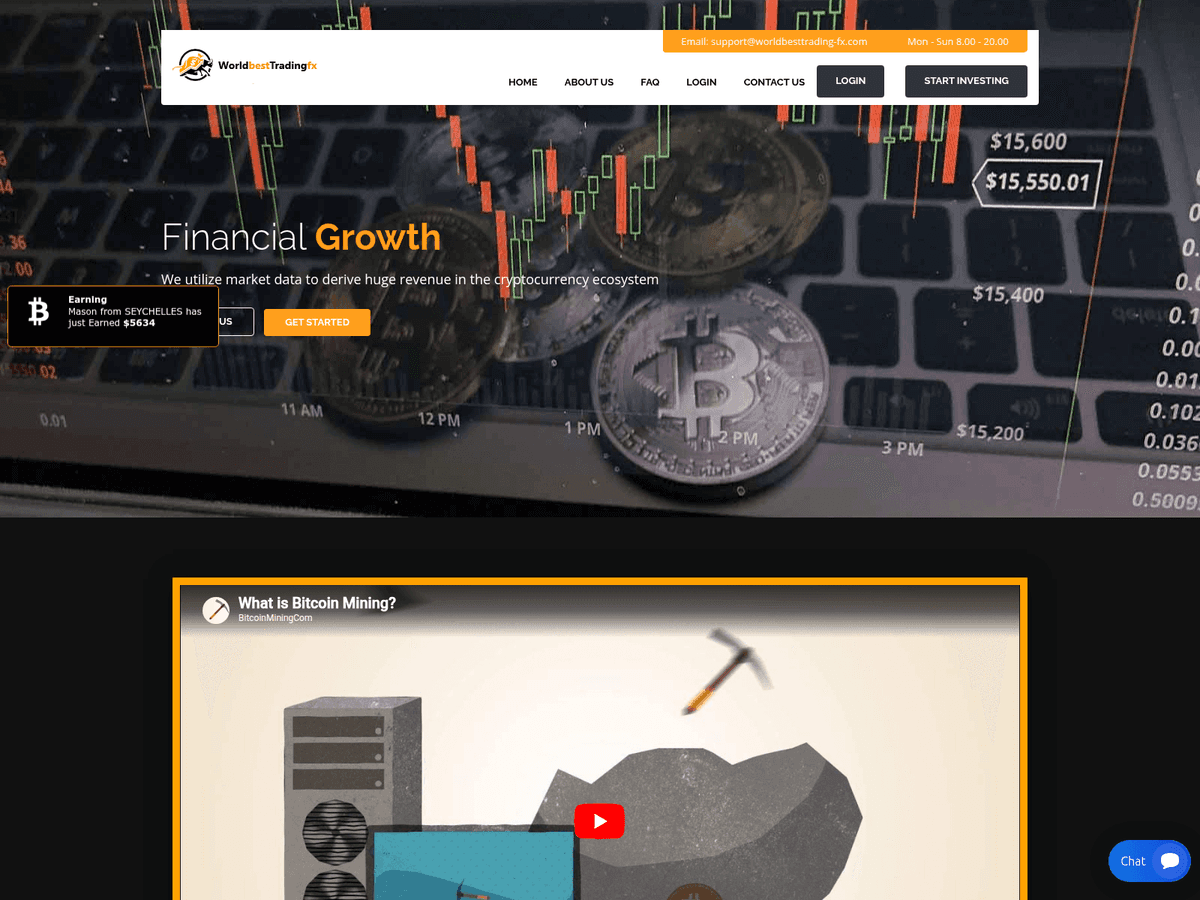 Screenshot von Worldbesttrading Fx