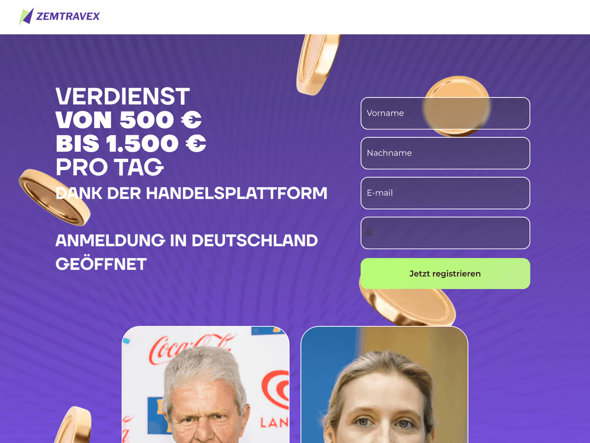 Screenshot von Zemtravex