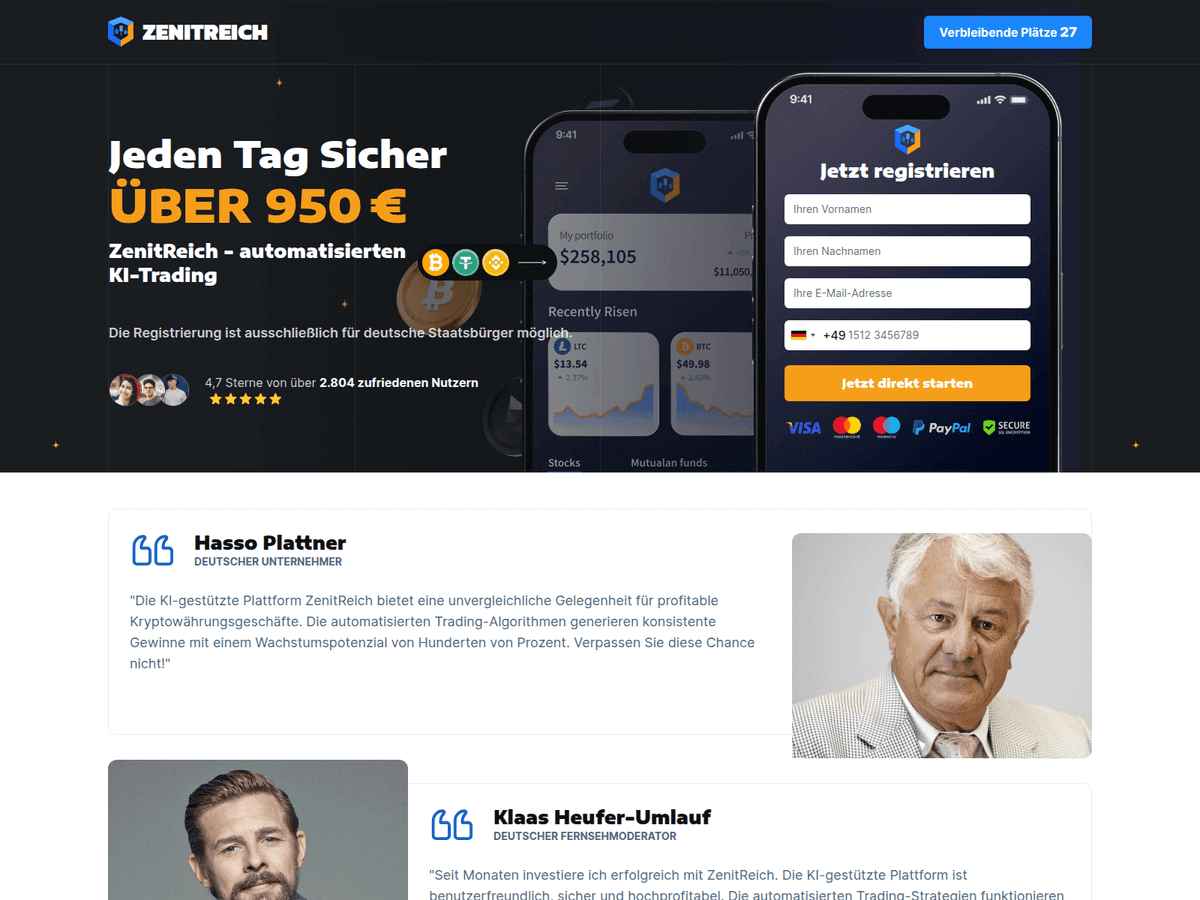 Screenshot von Zenitreich