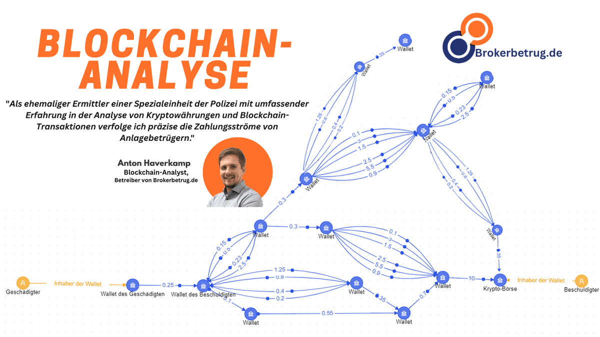 Blockchain-Analyse zur Verfolgung von Zahlungen an Yureplex (yureplex.com)