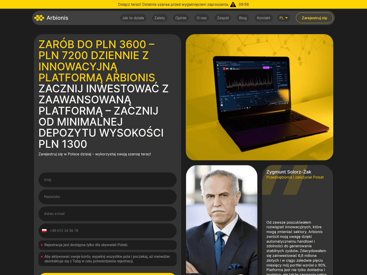 Screenshot von Arbionis Polska