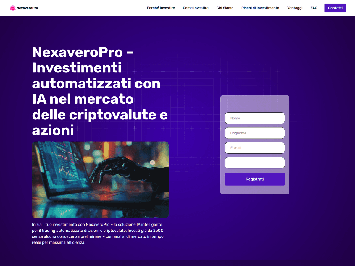 Screenshot von Nexaveropro