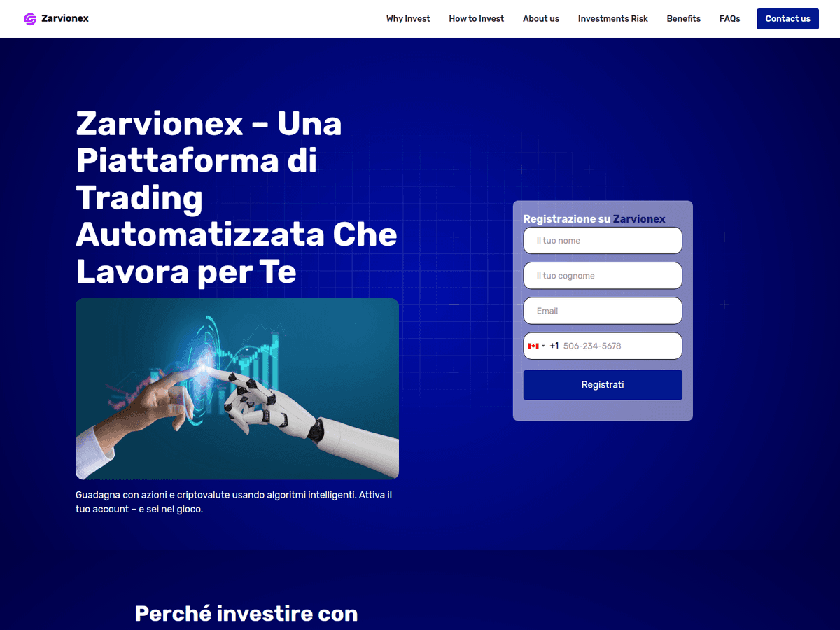 Screenshot von Zarvionex
