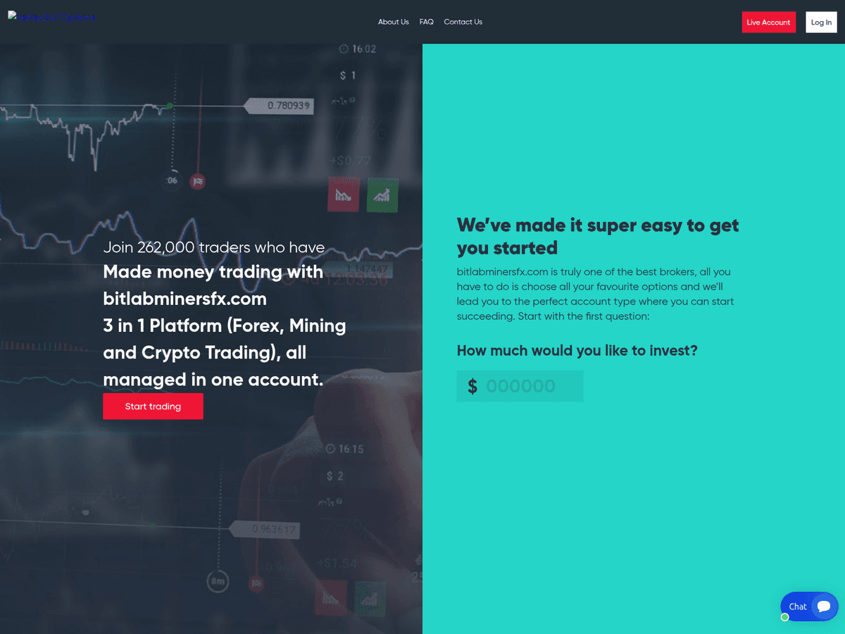 Screenshot von Bitlabminers
