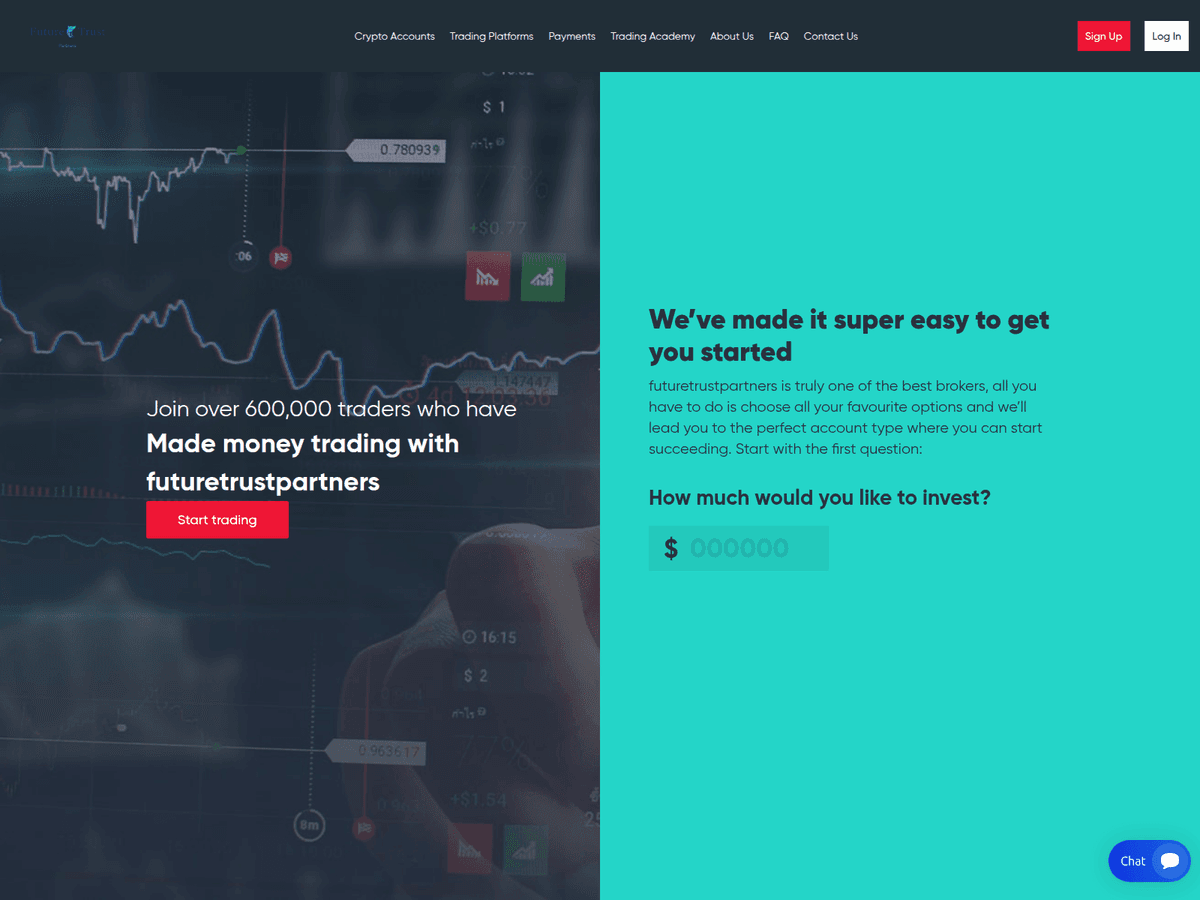 Screenshot von Futuretrustpartners
