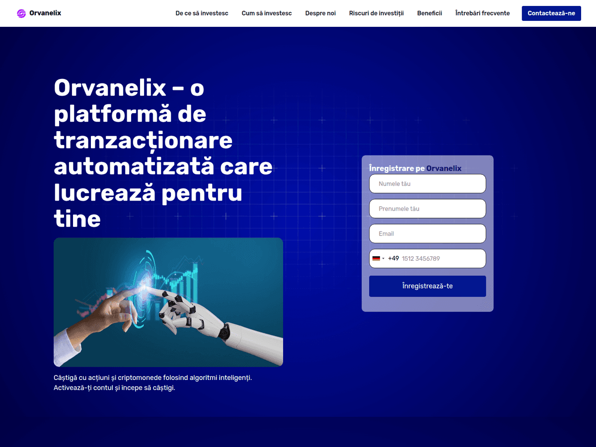 Screenshot von Orvanelix