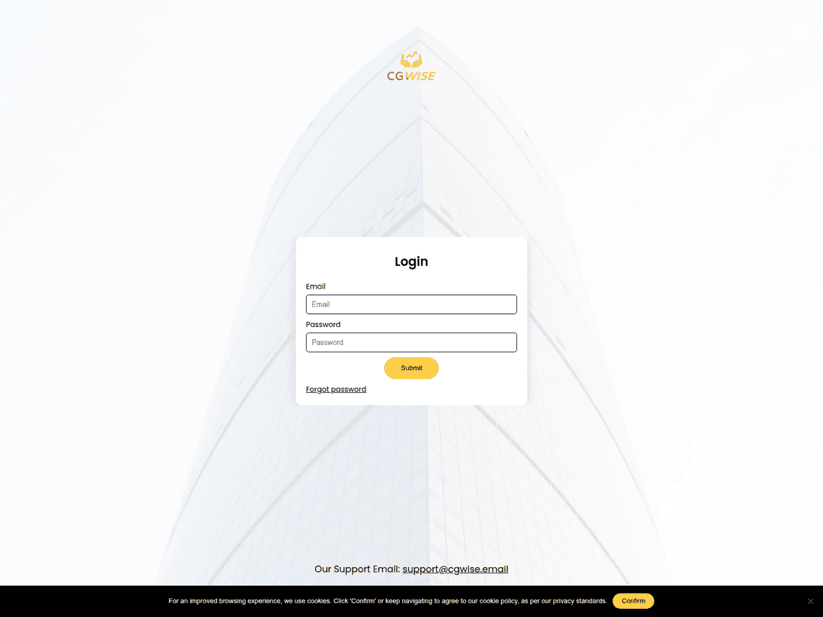 Screenshot von Capitalgroup Wise
