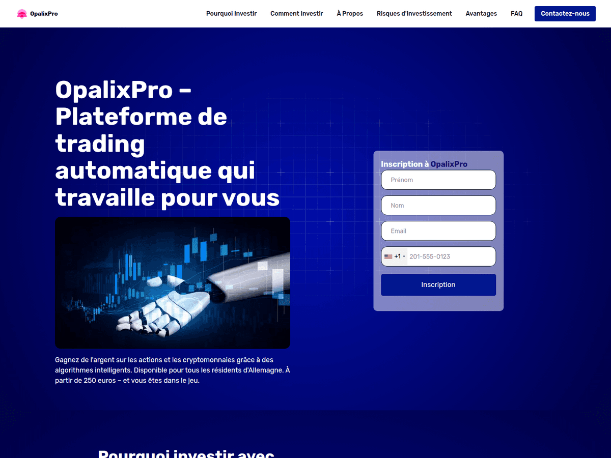 Screenshot von Opalixxpro