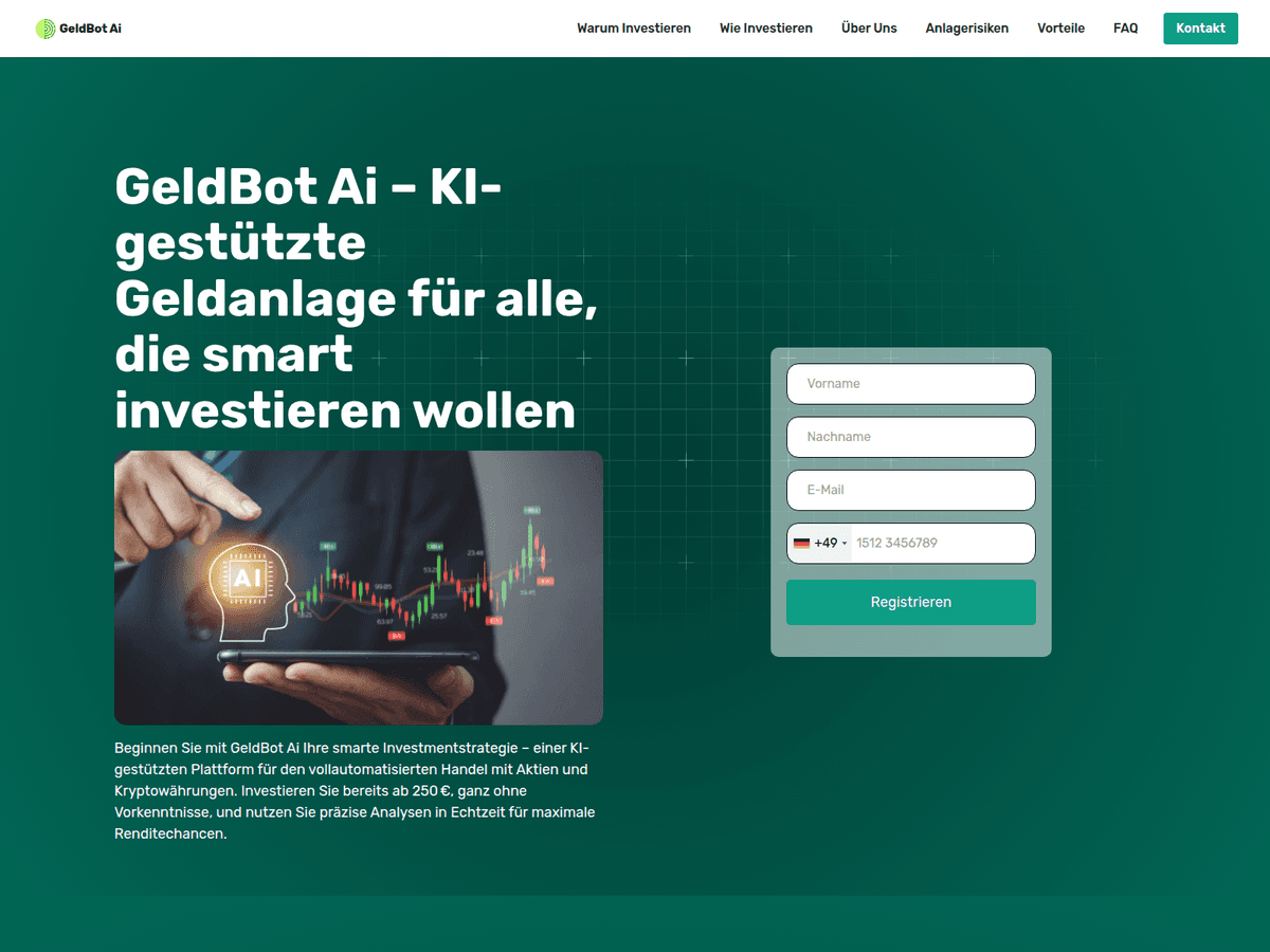 Screenshot von Geldbotaiex