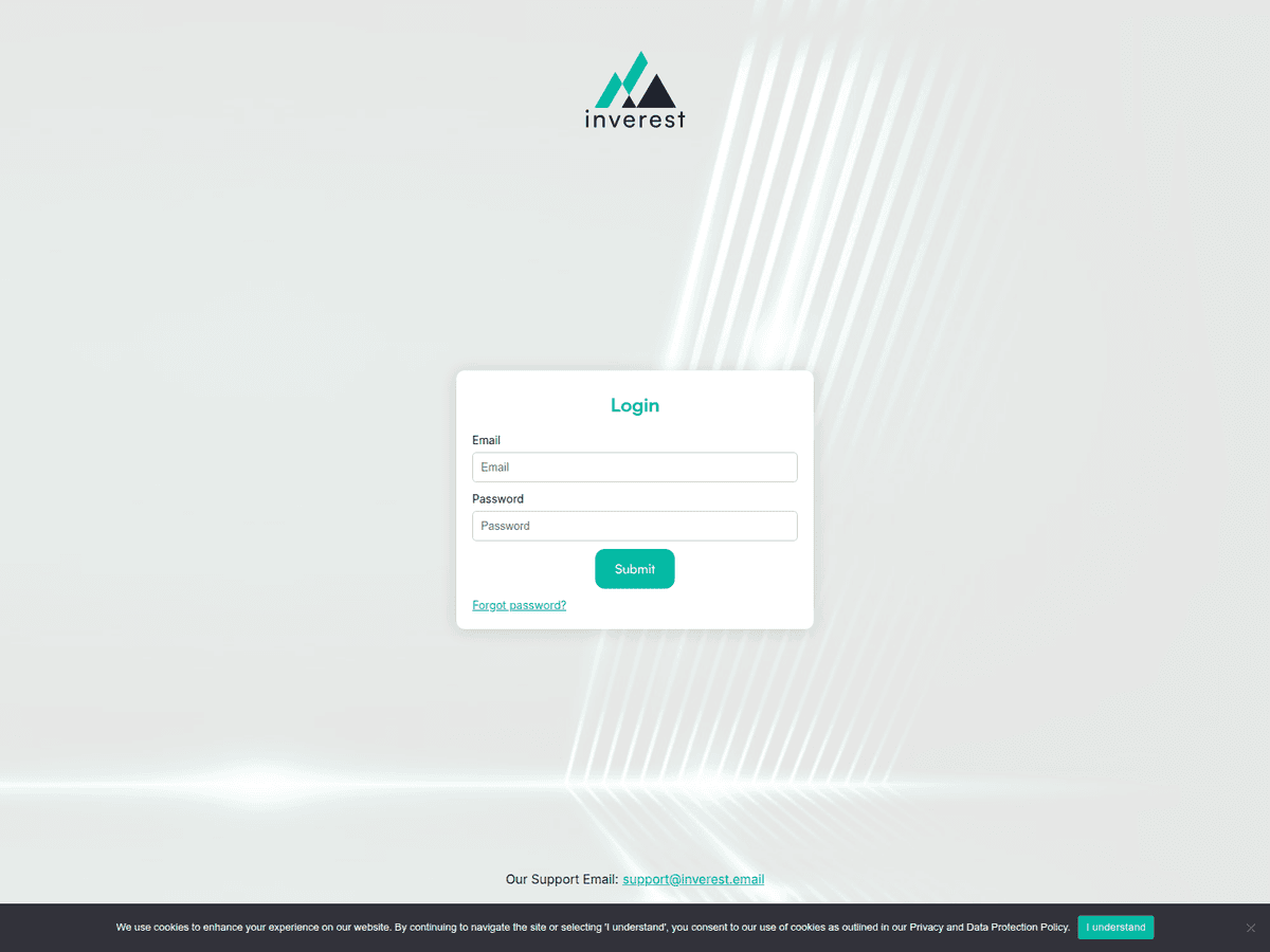 Screenshot von Inverest