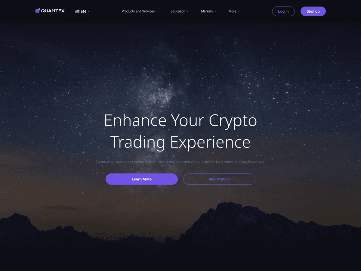 Screenshot von Quantexltd