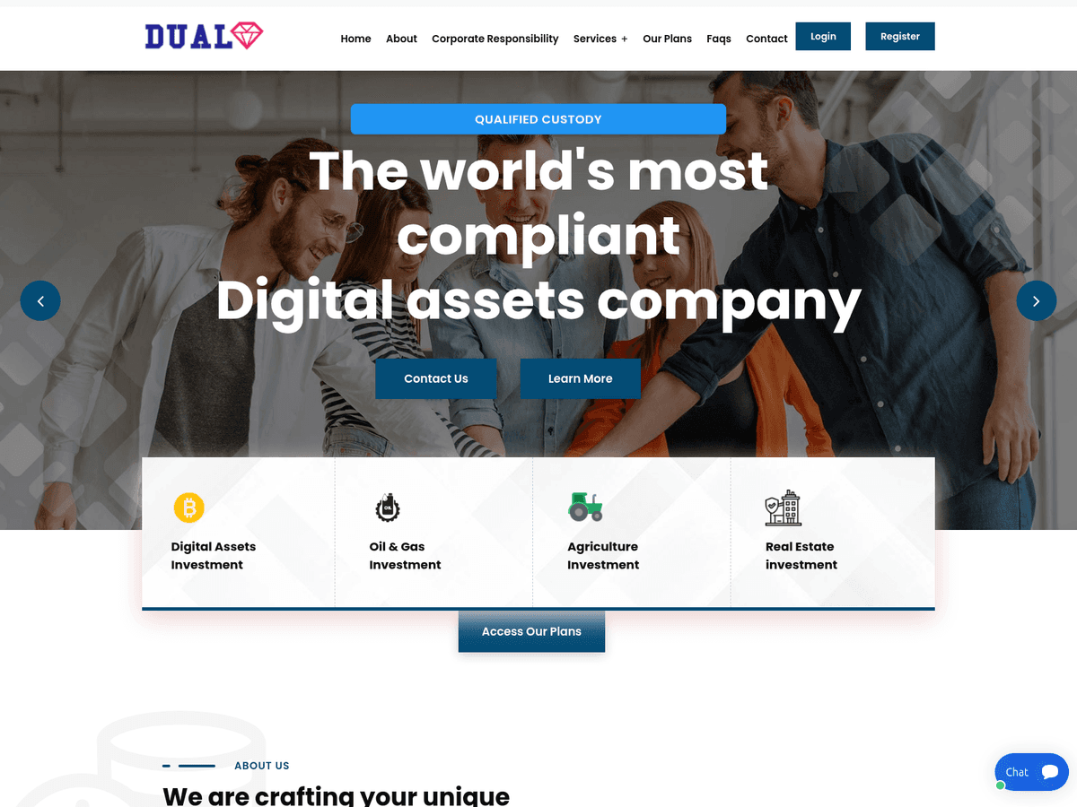 Screenshot von Dualassetsltd