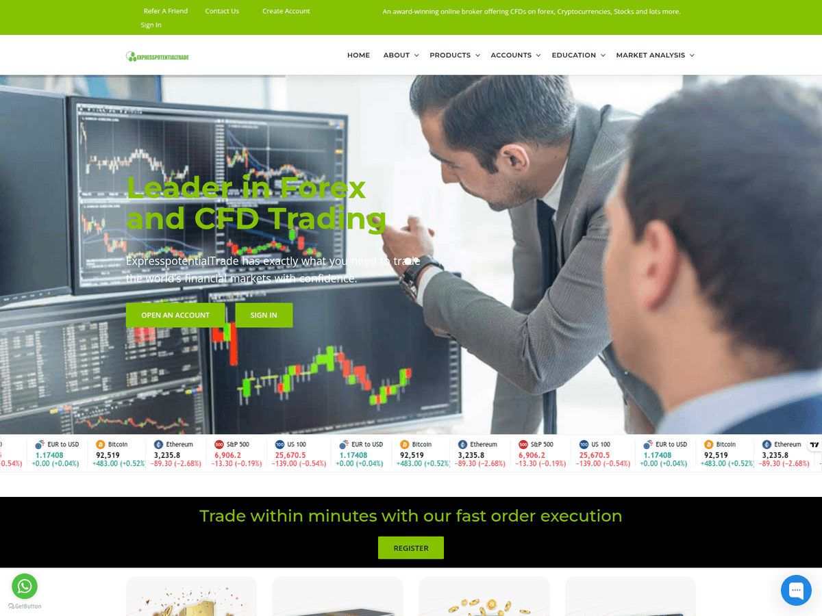Screenshot von Onlinewealthglobal