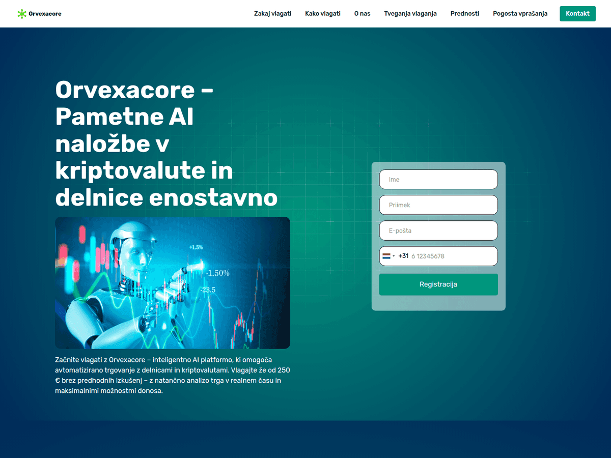 Screenshot von Orvexacore
