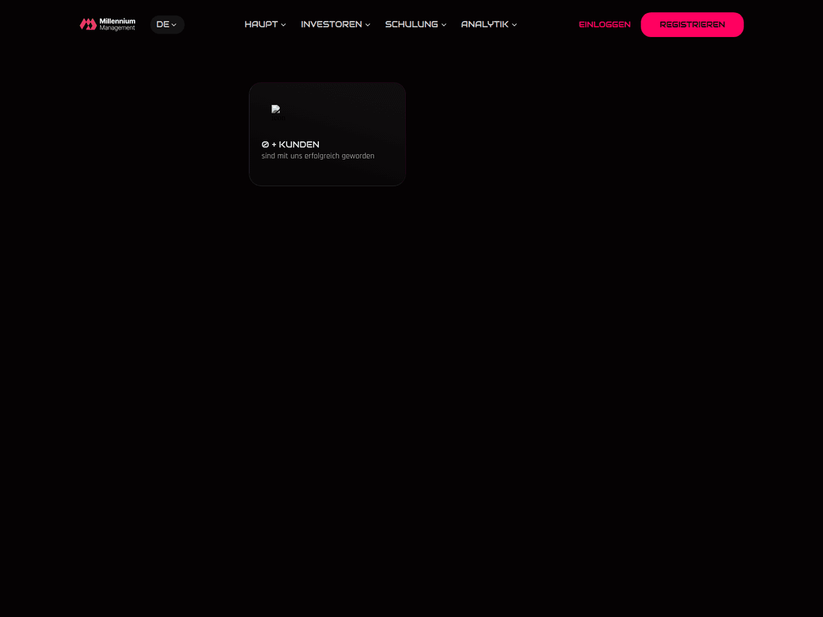Screenshot von Millenniumltd