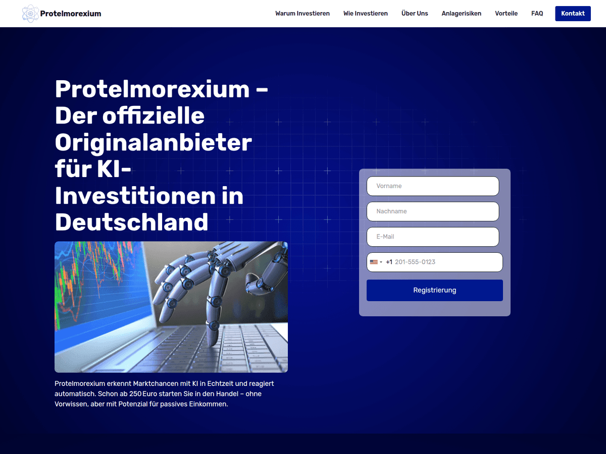 Screenshot von Protelmorexium