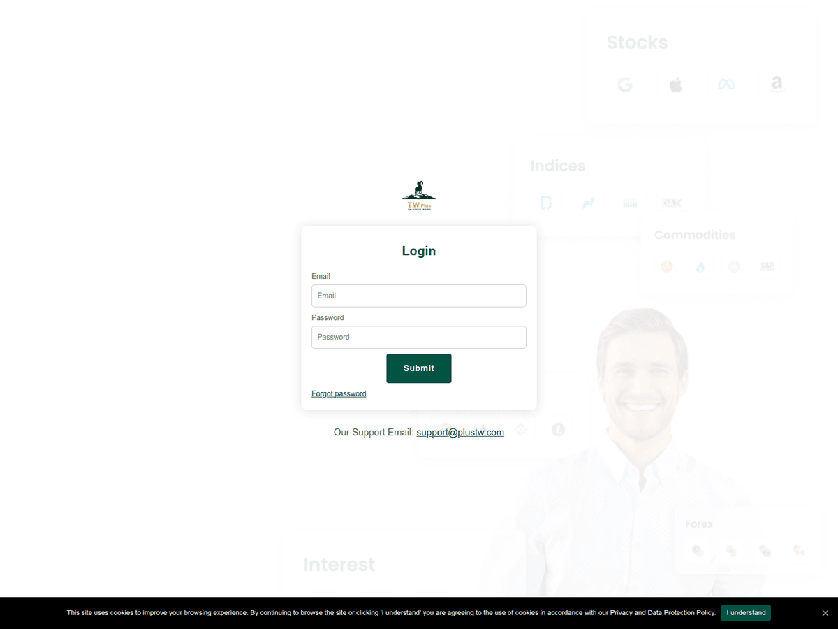 Screenshot von Plustw