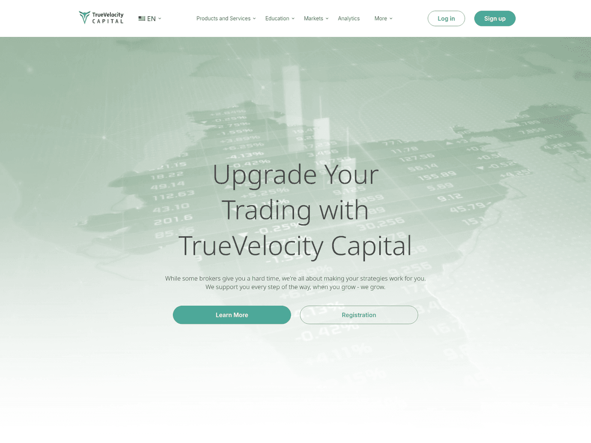 Screenshot von Tvctrader